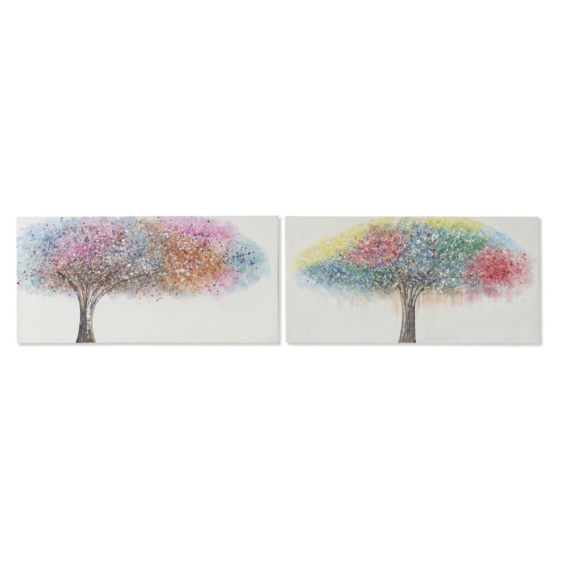 Cuadro Home ESPRIT Árbol Moderno 120 x 3 x 60 cm (2 Unidades)