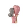 Figura Decorativa Home ESPRIT Rosa Malva chica 10 x 8,5 x 31 cm