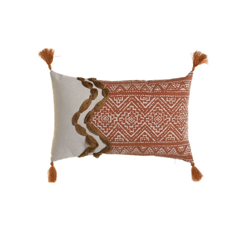 Cojín Home ESPRIT Terracota Boho 50 x 5 x 30 cm