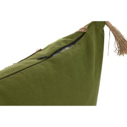 Cojín Home ESPRIT Verde Natural Boho 45 x 5 x 45 cm