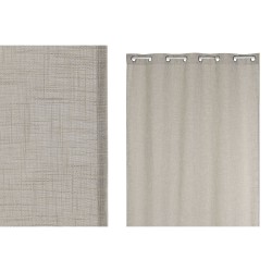 Cortinas Home ESPRIT Beige 140 x 260 x 260 cm