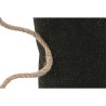 Cojín Home ESPRIT Negro 45 x 15 x 45 cm