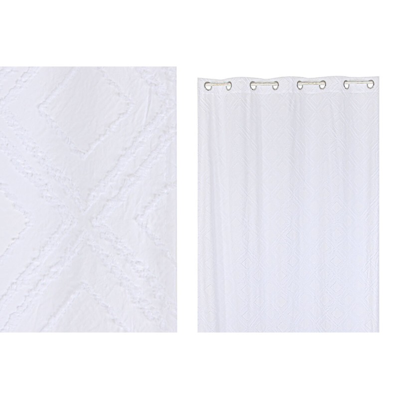 Cortina Home ESPRIT Blanco 140 x 260 x 260 cm Bordado