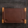 Plancha de Piedra para Asar Anaflor Ceru00e1mica Marru00f3n (36,5 X 24 cm)