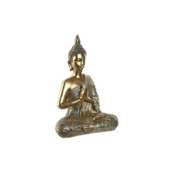 Figura Decorativa Home ESPRIT Dorado Buda Oriental 29 x 16 x 37 cm