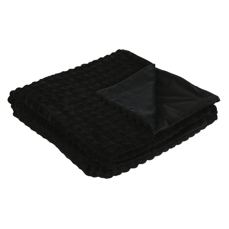 Manta Home ESPRIT Negro 130 x 170 cm