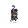 Carro de Compra Home ESPRIT Azul 37 L 34 x 28 x 96 cm