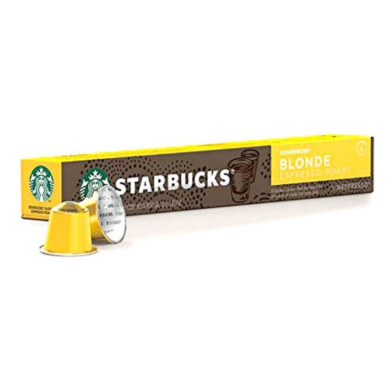 Cu00e1psulas de Cafu00e9 Starbucks Blonde (10 uds)