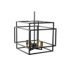 Lámpara de Techo DKD Home Decor Negro Metal 40 W 47 x 40 x 142 cm