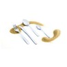 Set de Cuchillos Quid Hotel Metal Acero Inoxidable 16,5 cm 12 Unidades