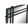 Espejo de pared Home ESPRIT Negro Cristal Hierro Moderno 65 x 6 x 95 cm