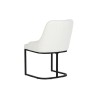 Silla de Comedor Home ESPRIT Blanco Negro 54 x 61 x 82,5 cm