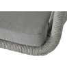 Sillón de jardín Home ESPRIT Blanco Gris Aluminio ratán sintético 57 x 63 x 84 cm