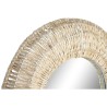 Espejo de pared Home ESPRIT Natural Fibra 68 x 7,5 x 128 cm