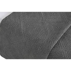 Colcha Home ESPRIT Gris claro 240 x 260 cm