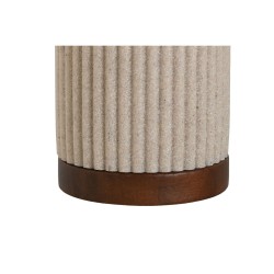 Vaso Home ESPRIT Marrón Beige Resina Acacia 8 x 8 x 11 cm