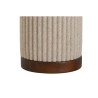 Vaso Home ESPRIT Marrón Beige Resina Acacia 8 x 8 x 11 cm