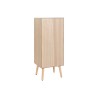 Cajonera Home ESPRIT Natural Madera de Paulonia Madera MDF 42 x 34 x 101 cm