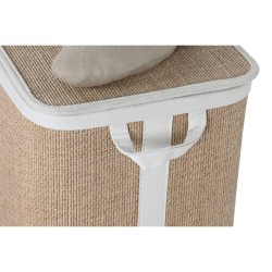 Cesto para la Ropa Sucia Home ESPRIT Verde Natural Infantil 44 x 44 x 45 cm 4 Piezas