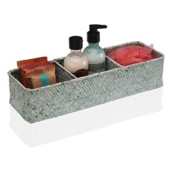 Caja con compartimentos Versa Algas marinas (12 x 8 x 36 cm)