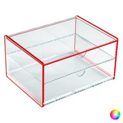 Caja con compartimentos Polipropileno (13 x 9,2 x 17,1 cm)