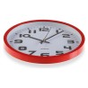 Reloj de Pared Versa Rojo Plástico 3,8 x 25 x 25 cm