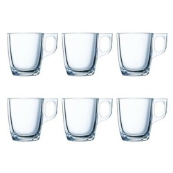 Juego de Tazas de Cafu00e9 Luminarc Nuevo (6 pcs) Transparente Vidrio 90 ml 6 Piezas