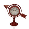 Reloj de Mesa Versa Granate Flecha completa Metal (23 x 16 x 8 cm)