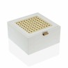 Caja-Joyero Versa Cuadrado Blanco (16 x 8 x 16 cm)