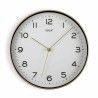 Reloj de Pared Versa Dorado 30,5 x 4,3 x 30,5 cm Cuarzo Poliuretano