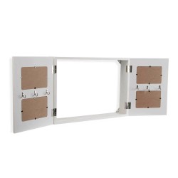 Armario de llaves Versa Wte Blanco Madera 8,5 x 33 x 46 cm