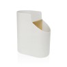 Bote para Utensilios de Cocina Versa Blanco Bambú ABS 8,5 x 17,6 x 15 cm