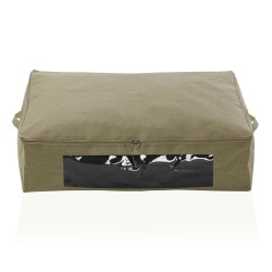 Caja de Almacenamiento Versa Beige L 50 x 20 x 70 cm