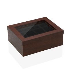 Caja-Joyero Versa Madera 12,7 x 6 x 16,4 cm