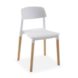 Silla Versa Blanco 45 x 76 x 42 cm (4 Unidades)