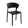 Silla Versa Negro 39,5 x 79 x 41,5 cm (4 Unidades)