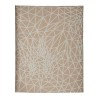 Mantel Abstracto Beige Jacquard Blanco (140 x 180 cm)