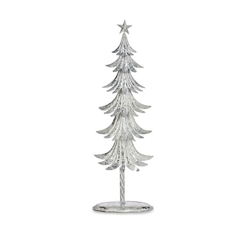 Árbol de Navidad 20 x 58 x 13 cm Metal Blanco