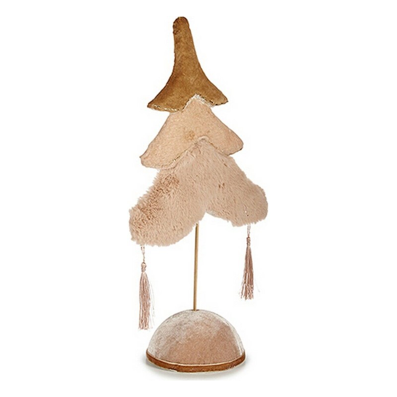 Árbol de Navidad Polar 12 x 43 x 22 cm Beige Dorado Madera