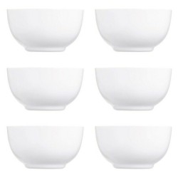 Set de Tazas para Consomu00e9 Luminarc Diwali Blanco 14,5 cm (6 Piezas) (6 pcs)