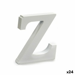 Letra Z Madera Blanco (2 x...