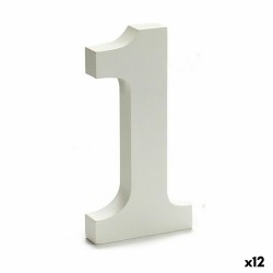 Número 1 Madera Blanco (1,8...