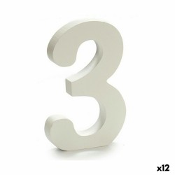 Número 3 Madera Blanco (1,8...