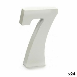 Número 7 Madera Blanco (2 x...