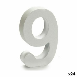 Número 9 Madera Blanco (2 x...