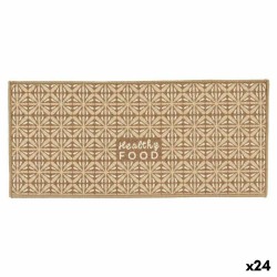 Alfombra Healthy Food 90 x 40 cm Beige (24 Unidades)