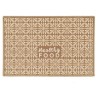 Alfombra Healthy Food 40 x 1 x 60 cm Beige Poliamida Látex (24 Unidades)