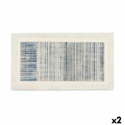 Lienzo Rayas Con relieve (110 x 60 x 2,5 cm) (2 Unidades)