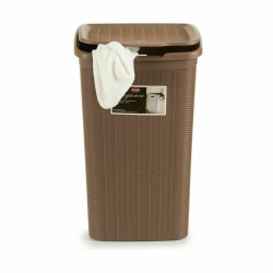 Cesto para la Ropa Stefanplast Elegance Beige Plástico 50 L 36,5 x 54,5 x 38 cm (6 Unidades)