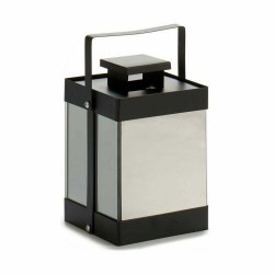 Farol LED Negro Espejo 12,5 x 18,5 x 12,5 cm (6 Unidades)